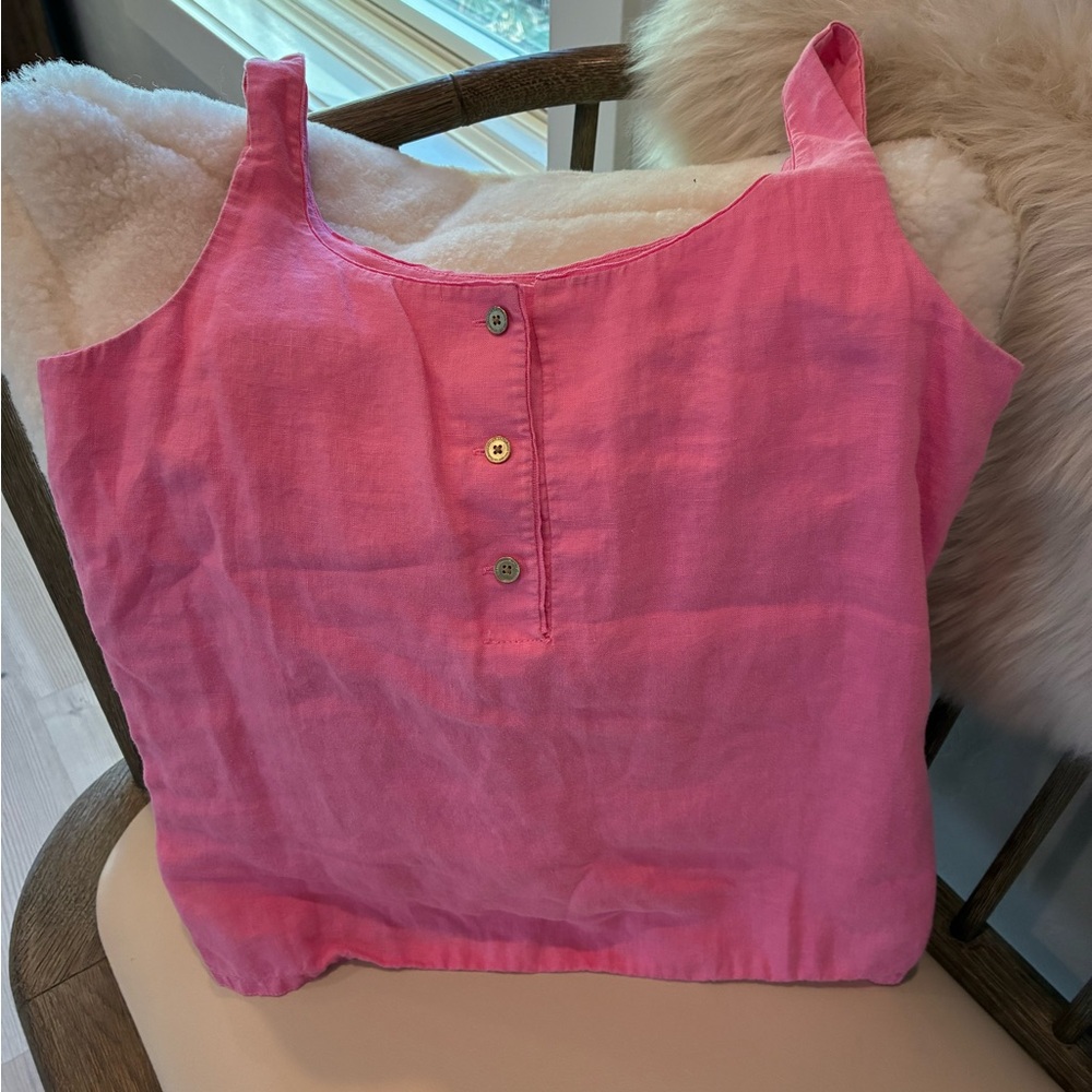 Liz Claiborne Bright Pink Blouse